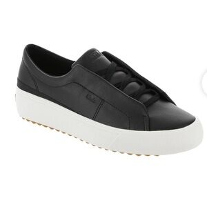 Keds Remi Black Leather Women's Sneakers